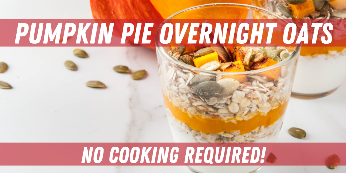 Pumpkin Overnight Oats