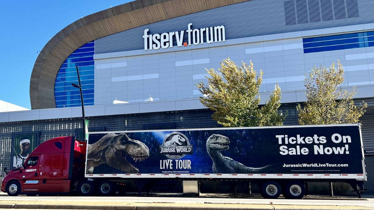 Jurassic World @ Fiserv Forum Milwaukee, WI