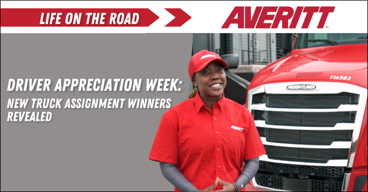 Driver Appreciation Week: New Truck Assignment Winners Revealed