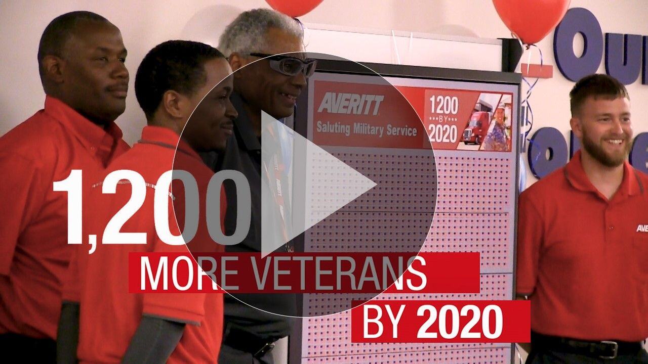 Averitt 1,200 by 2020 Veterans Hiring Goal - July 2019 Update