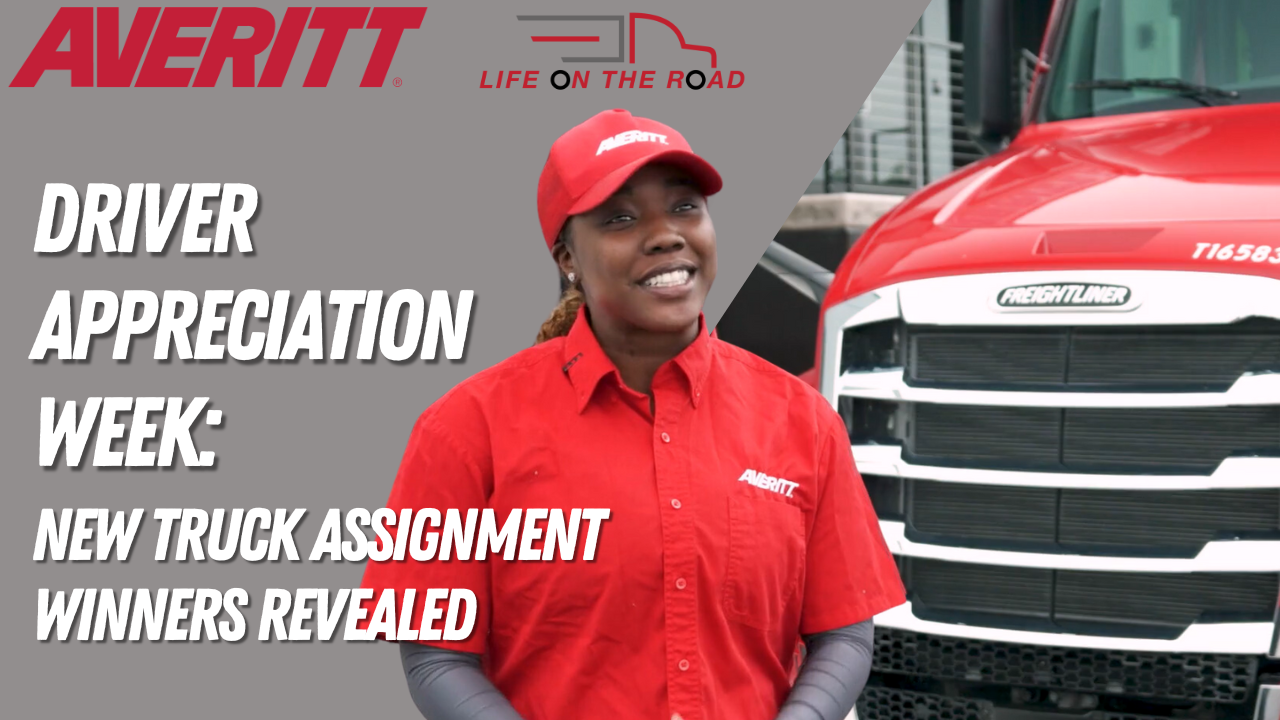 Driver Appreciation Week: New Truck Assignment Winners Revealed