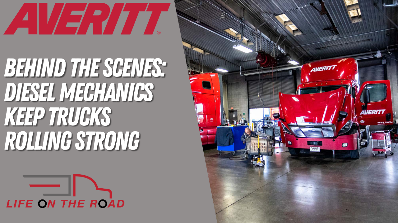 Behind the scenes: Diesel mechanics keep trucks rolling strong