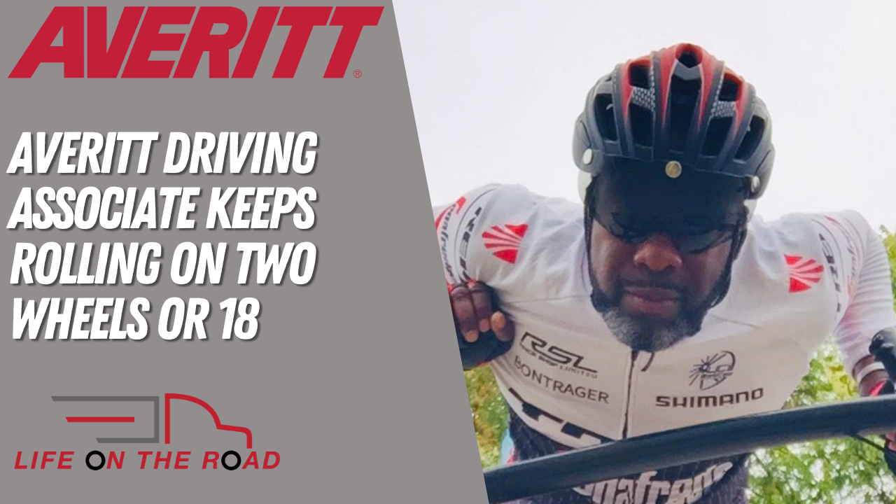 Averitt Driving Associate Keeps Rolling on Two Wheels or 18