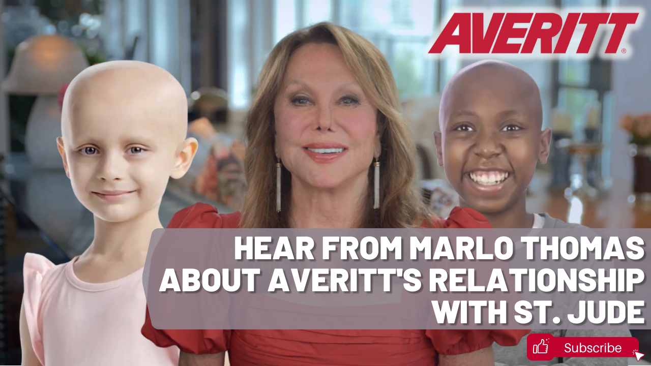 Hear from Marlo Thomas about Averitt's Relationship with St. Jude