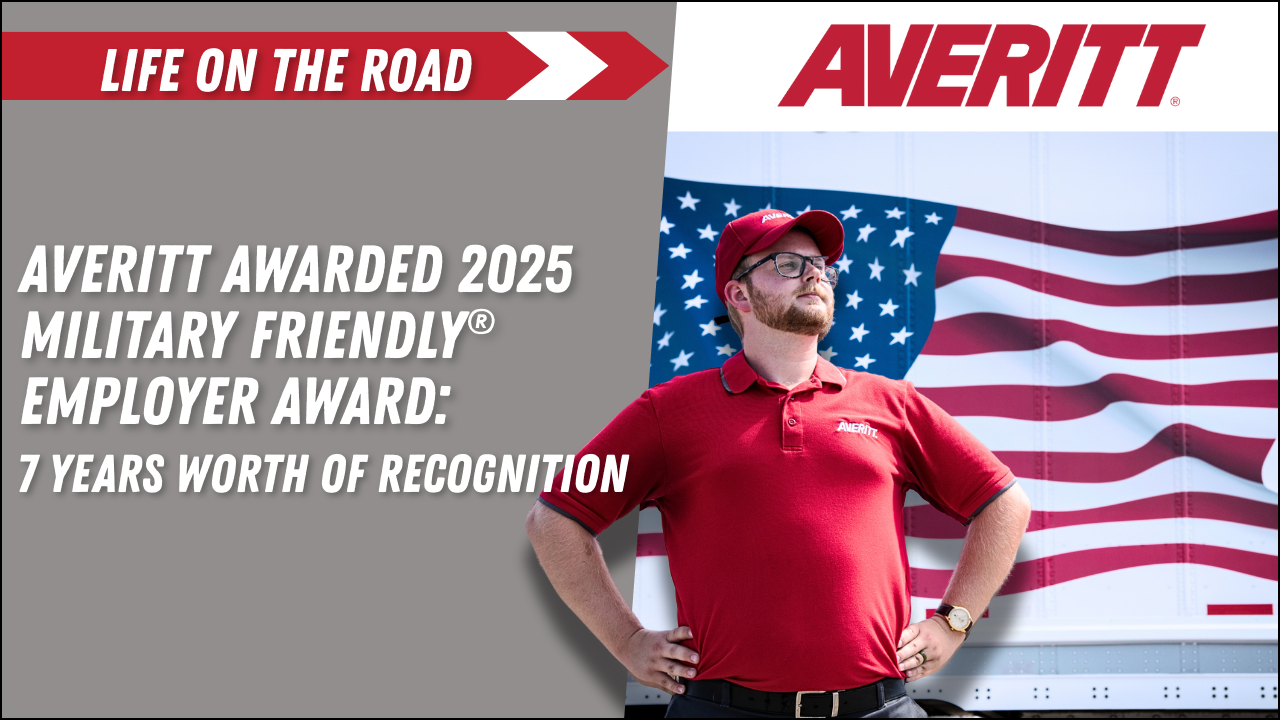 Averitt Awarded 2025 Military Friendly® Employer Award for the 7th Year