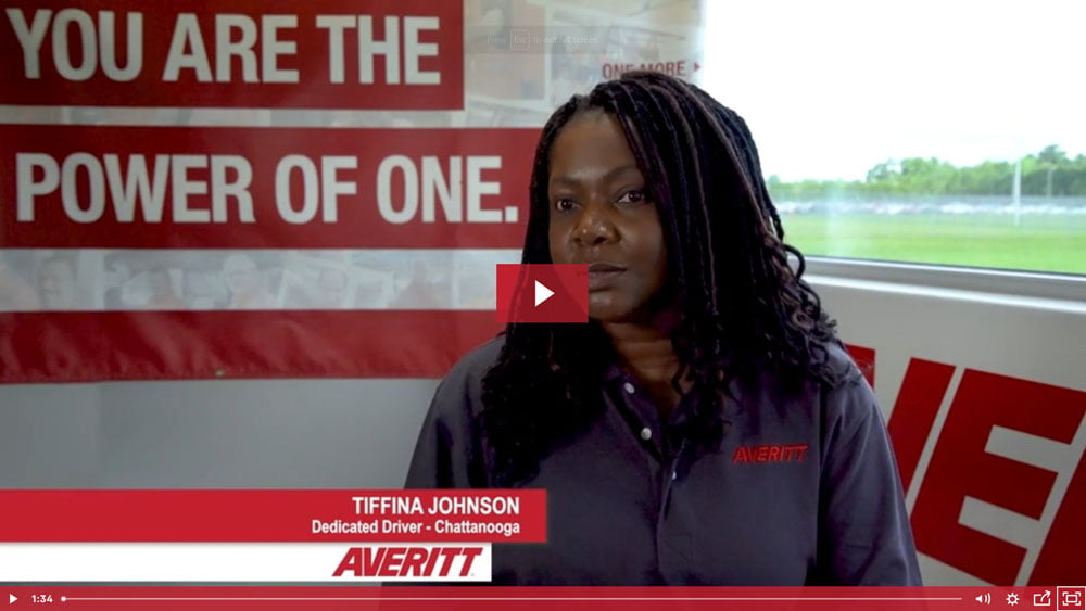 Tiffina Johnson - Thankful for Averitt's Flexible Driving Roles