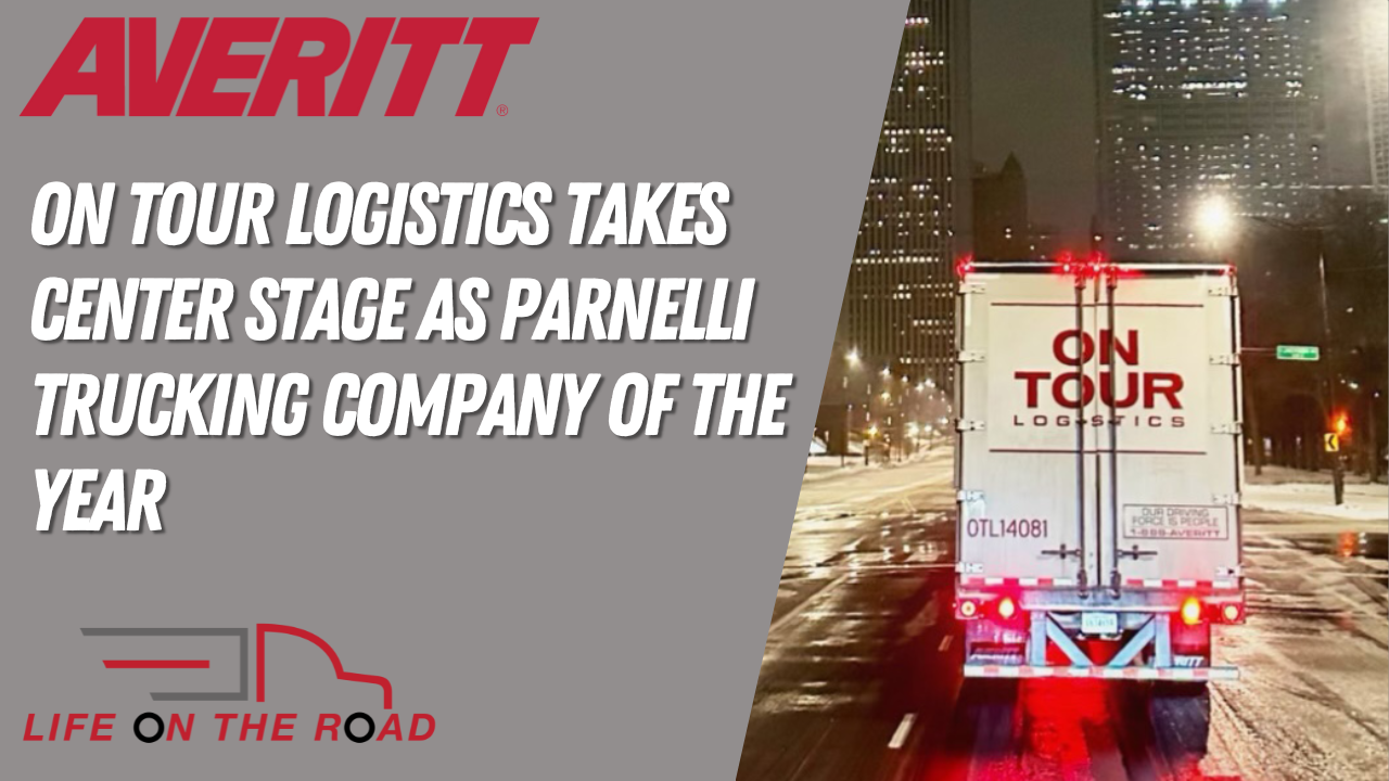 On Tour Logistics Takes Center Stage as Parnelli Trucking Company of the Year